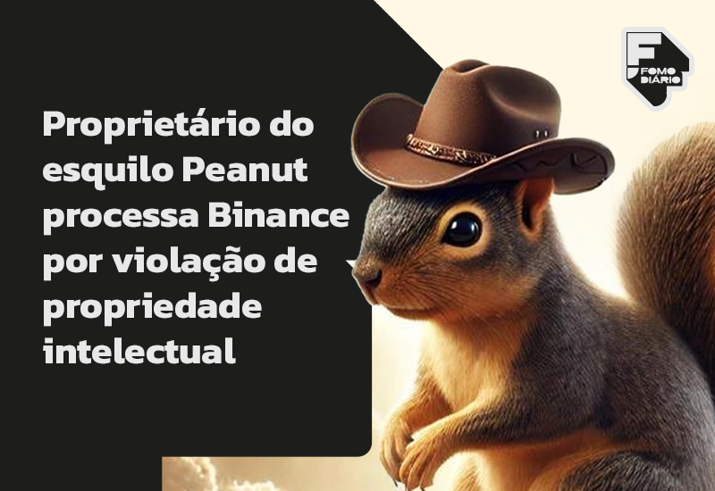 Proprietário do Esquilo Peanut Processa Binance por Violação de Propriedade Intelectual