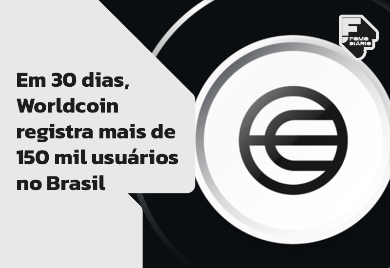 Em 30 dias, Worldcoin registra mais de 150 mil usuários no Brasil